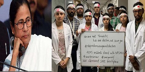 தொடரும் மருத்துவர்களின் போராட்டம்.. பேச்சுவார்த்தைக்கு மம்தா அழைப்பு