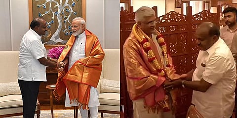 “மேகதாது அணைக்கு அனுமதி அளியுங்கள்” நீர்வளத்துறை அமைச்சரிடம் குமாரசாமி கோரிக்கை