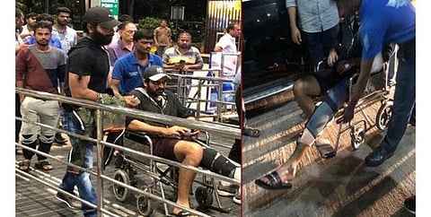 படப்பிடிப்பில் விபத்து: தெலுங்கு ஹீரோ நாக சவுரியா படுகாயம்!