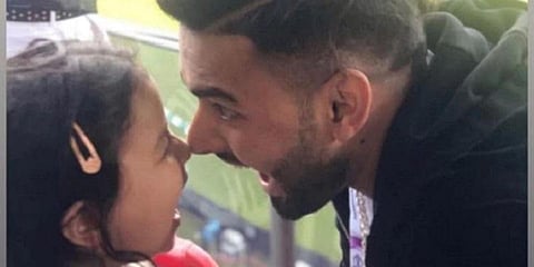 வெற்றியை உரக்க கத்தி கொண்டாடிய ‘ரிஷப் பண்ட் - தோனி மகள் ஜிவா’