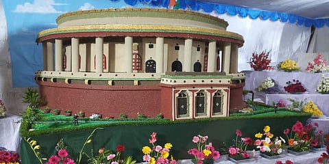 கிருஷ்ணகிரியில் மாங்கனி விழா - கண்ணைக் கவரும் அழகிய கண்காட்சி