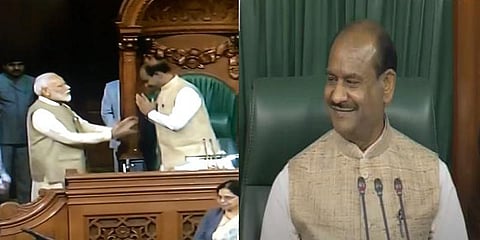 மக்களவை சபாநாயகராக பொறுப்பேற்றார் ஓம் பிர்லா !