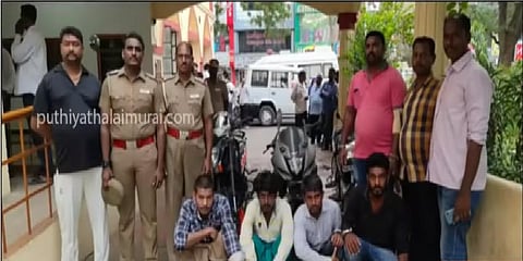 சென்னையில் காலி பையால் சிக்கிய நெடுநாள் திருட்டு கும்பல்..!