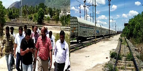 ஜோலார்பேட்டையில் அதிகாரிகள் ஆய்வு