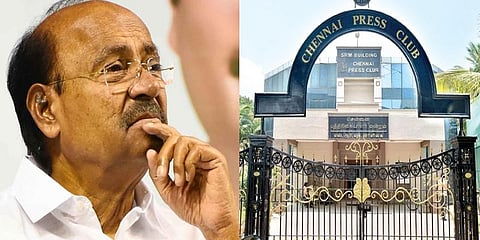 ராமதாஸுக்கு சென்னை பத்திரிகையாளர் மன்றம் கண்டனம்