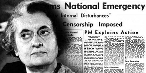 எமர்ஜென்சி எனும் இருண்ட காலம் !