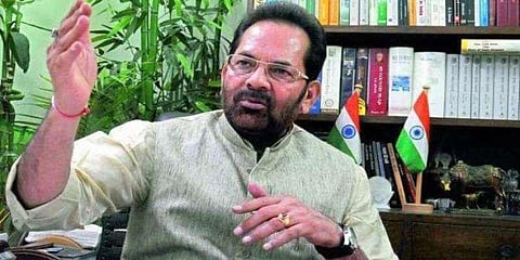 “ஜெய்ஸ்ரீ ராம் சொல்ல வற்புறுத்தக்கூடாது” - மத்திய அமைச்சர் முக்தார் அப்பாஸ்