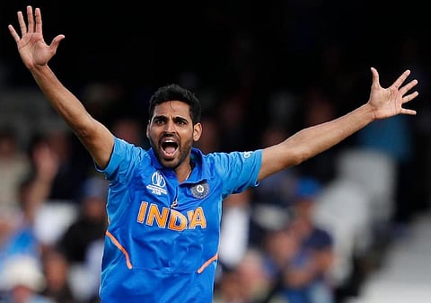 காயத்தில் இருந்து மீண்டார் புவனேஷ்வர் குமார் ! - 'நெட் பிராக்டிஸ்' வீடியோ