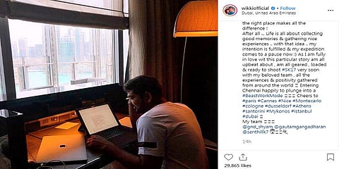 “எனது மொத்த காதலும் இதன் மீதுதான்” - ‘எஸ்கே17’ பற்றி விக்னேஷ் சிவன்