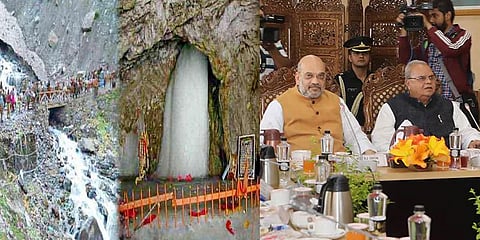 அமர்நாத் யாத்திரீகர்களுக்கு பாதுகாப்பை உறுதிபடுத்துக : அமித் ஷா