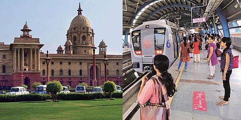 டெல்லி மெட்ரோ ரயிலில் பெண்களுக்கு இலவசம் : மத்திய அரசு விளக்கம்