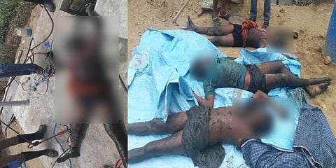 விஷவாயு தாக்கி துப்பரவு தொழிலாளர்கள் மூன்று பேர் பலி