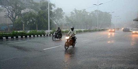 புதிய காற்றழுத்த தாழ்வு பகுதி : தமிழகத்தில் மழைக்கு வாய்ப்பு