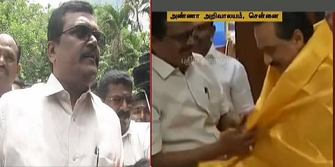 திமுகவில் இணைந்தார் தங்கதமிழ்ச்செல்வன் !