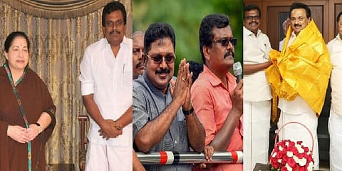 அன்று அதிமுக... நேற்று அமமுக... இன்று திமுக...: தங்கதமிழ்ச்செல்வனின் அரசியல் பின்னணி