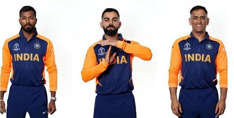 புதிய ஜெர்ஸியில் இந்திய வீரர்கள்: பர்ஸ்ட் லுக் எப்படி?