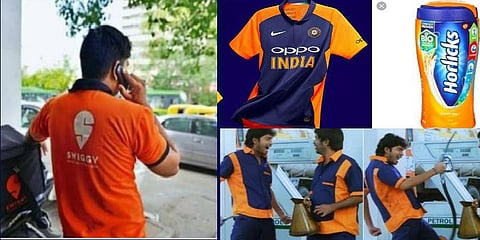 “யோகி தோனி.. யோகி விராட் கோலி..” - ஜெர்ஸியை கலாய்த்த ரசிகர்கள்