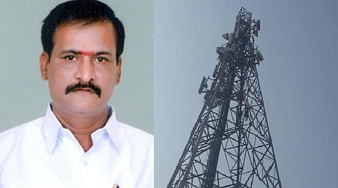 செல்போன் டவரில் ஏறிய நபர்.. லாவகமாக பேசி தற்கொலை எண்ணத்தை மாற்றிய எம்எல்ஏ..!