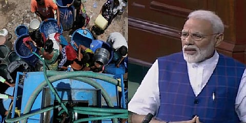 ஒவ்வொரு துளி மழை நீரையும் சேகரிக்க வேண்டும் - பிரதமர் மோடி