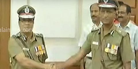 தமிழக புதிய டிஜிபியாக பொறுப்பேற்றார் திரிபாதி