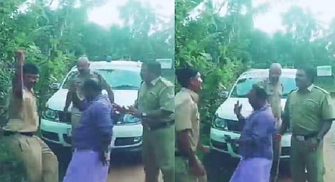 கைதியுடன் ‘டிக்டாக்’ வீடியோவில் ஆட்டம் போட்ட போலீஸ்