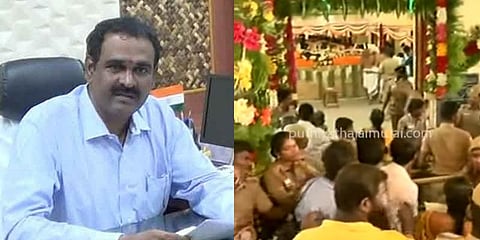 காவலர் தாக்கி ஆந்திர இளைஞர் உயிரிழக்கவில்லை - காஞ்சிபுரம் ஆட்சியர்