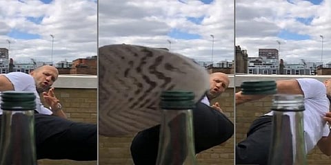 இணைய உலகை கலக்கும் பாட்டில் மூடி சேலஞ்ச்