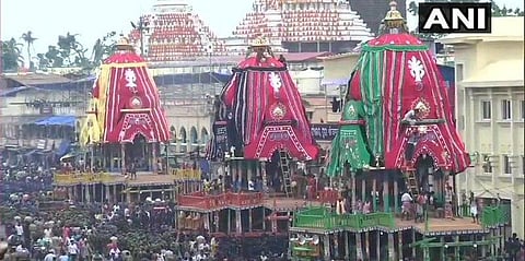 தொடங்கியது புரி ஜெகன்னாதர் ரத யாத்திரை: பக்தர்கள் உற்சாக நடனம்