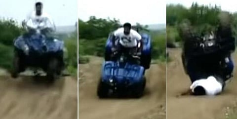 உயிரைப் பறித்த பைக் சாகசம்: அமெரிக்காவில் இருந்து வந்த என்ஜினீயர் பலி