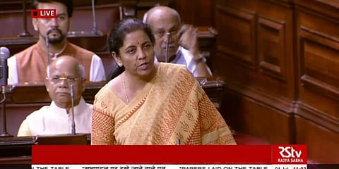 மாநிலங்களவையில் பொருளாதார ஆய்வறிக்கை தாக்கல்