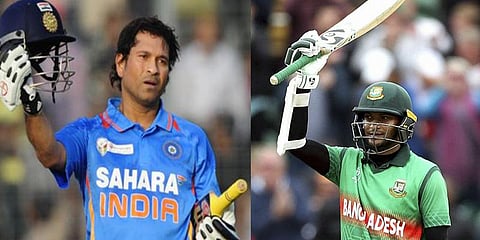 முதல் வீரராக 600 ரன்களை கடந்த ஷகிப் - சச்சின், ஹைடன் சாதனையில் இடம்பிடித்தார்