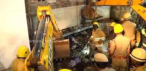 11 மணி நேர போராட்டம்... மதுரை கட்டிட விபத்தில் உயிரிழப்பு 3 ஆக அதிகரிப்பு