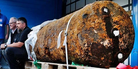 ஜெர்மனியில் 2 ஆம் உலகப் போர் வெடிகுண்டு: 16 ஆயிரம் பேர் வெளியேற்றம்