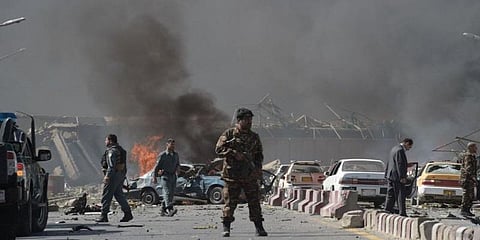 ஆப்கன் குண்டு வெடிப்பில் 13 பேர் பலி