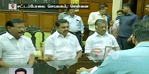 மாநிலங்களவை தேர்தல் : அதிமுக வேட்பாளர்கள், அன்புமணி மனுத்தாக்கல்