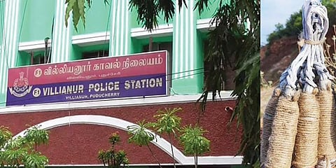 நாட்டு வெடிகுண்டு தயாரித்த புதுச்சேரி ரவுடி - வெடித்து சிதறி விபத்து