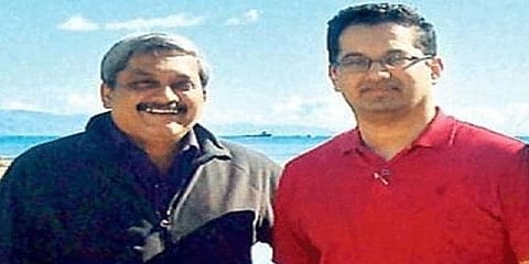 “பாஜக வேறு வழியில் செல்கிறது” - மனோகர் பாரிக்கர் மகன் வேதனை