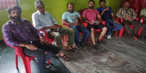 கல்லுக்குட்டை ஏரியை ஆய்வு செய்த அறப்போர் இயக்கத்தினர் கைது