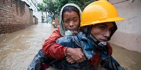 நேபாளம் : வெள்ளம், நிலச்சரிவில் சிக்கி 43 பேர் உயிரிழப்பு