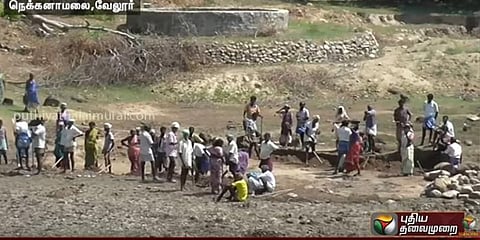 நீரின்றி தவிக்கும் மலைக்கிராமம் : புதிய கிணறுகள் தோண்ட நடவடிக்கை