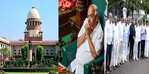 கர்நாடக சபாநாயகருக்கு உத்தரவிட முடியாது - உச்சநீதிமன்றம் தீர்ப்பு