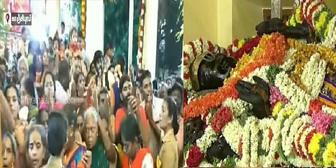 வரதராஜ பெருமாள் கோயிலில் கட்டுப்பாடு : நாளை முதல் அத்திவரதர் தரிசனம் மட்டுமே