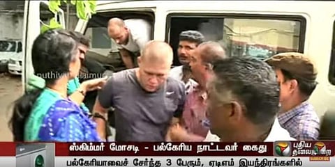 ஸ்கிம்மர் கருவி மூலம் சென்னை ஏடிஎம்களில் திருட்டு - பல்கேரிய கும்பல் கைது