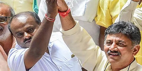 “காங்கிரஸுக்கு முதலமைச்சர் பதவியை கொடுக்க மஜத தயார்” - டி.கே.சிவக்குமார்