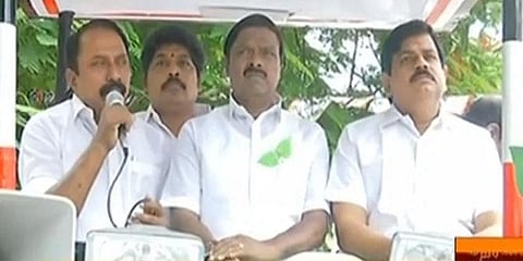 ஏ.சி.சண்முகத்தை ஆதரித்து அதிமுக அமைச்சர்கள் பரப்புரை