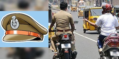 ஹெல்மெட் அணியாத எஸ்.ஐ சஸ்பெண்ட் - காவல்துறை அதிரடி