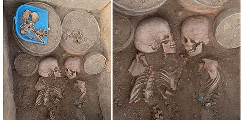 4000 வருடத்துக்கு முந்தைய காதல் ஜோடி கல்லறை: ஆராய்ச்சியாளர்கள் வியப்பு