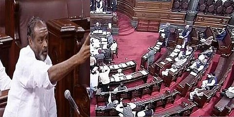 நீட், நெக்ஸ்ட் தேர்வுகளுக்கு எதிர்ப்பு : மாநிலங்களவையில் அதிமுக வெளிநடப்பு