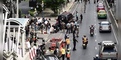 பாங்காக்கில் அடுத்தடுத்து குண்டுவெடிப்பு: 2 பேர் காயம்