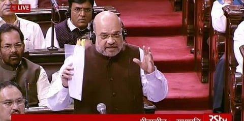 காஷ்மீருக்கான சிறப்பு அந்தஸ்து ரத்து: நாடாளுமன்றத்தில் கடும் அமளி